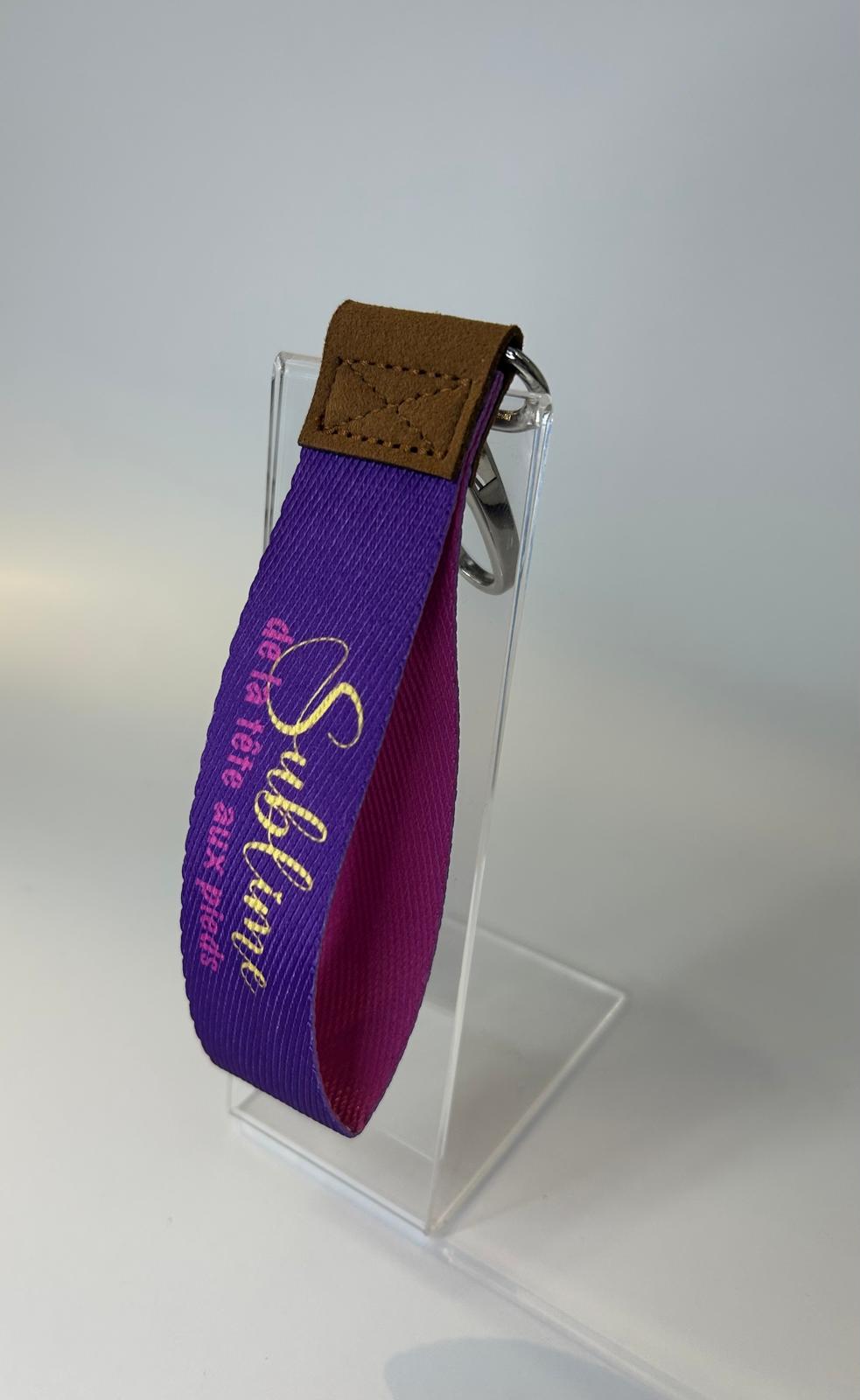 Porte-clés en tissu Sublime