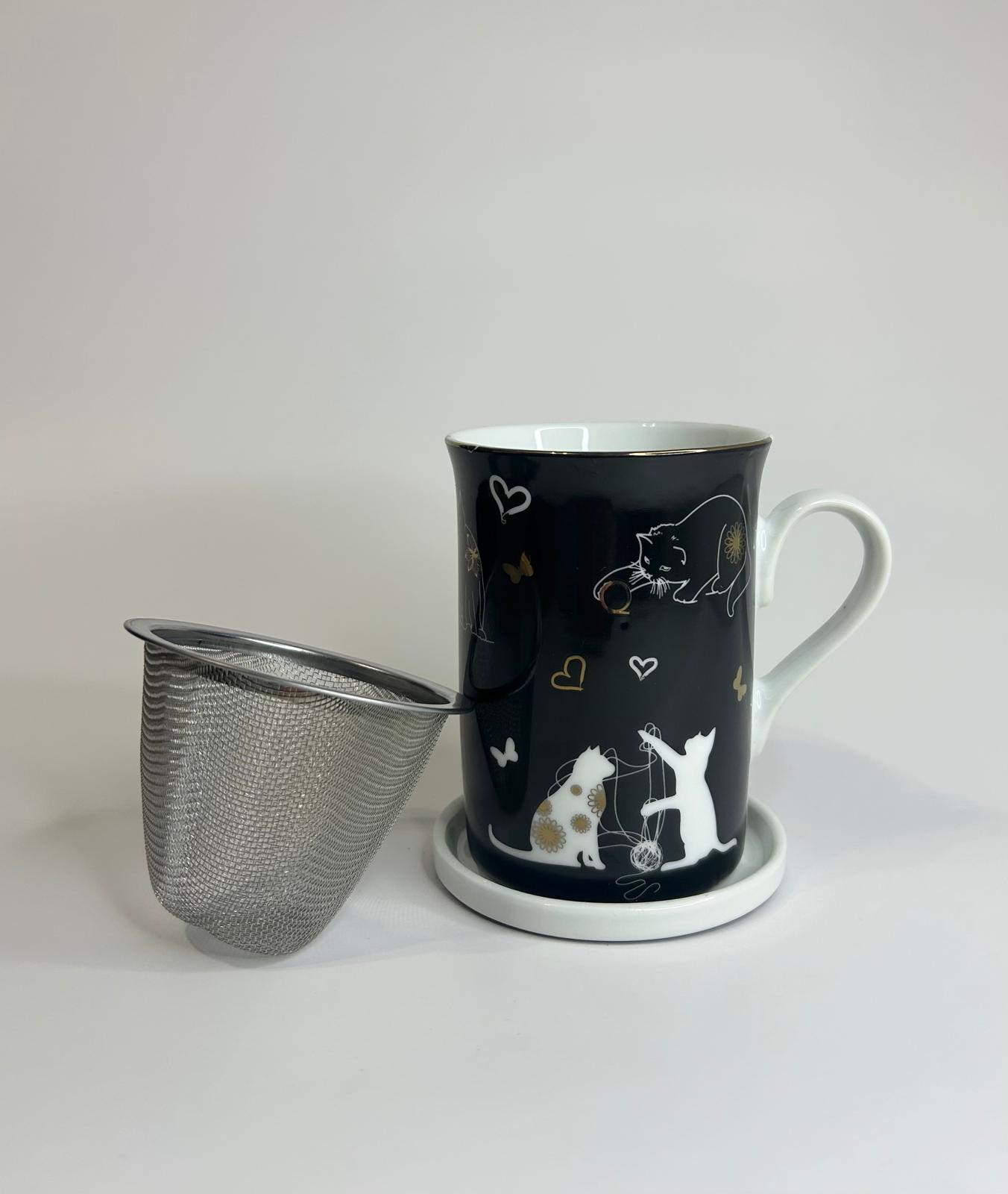 Tisanière Chat